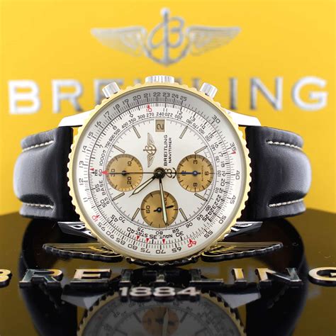 breitling navitimer gold and black|breitling navitimer price guide.